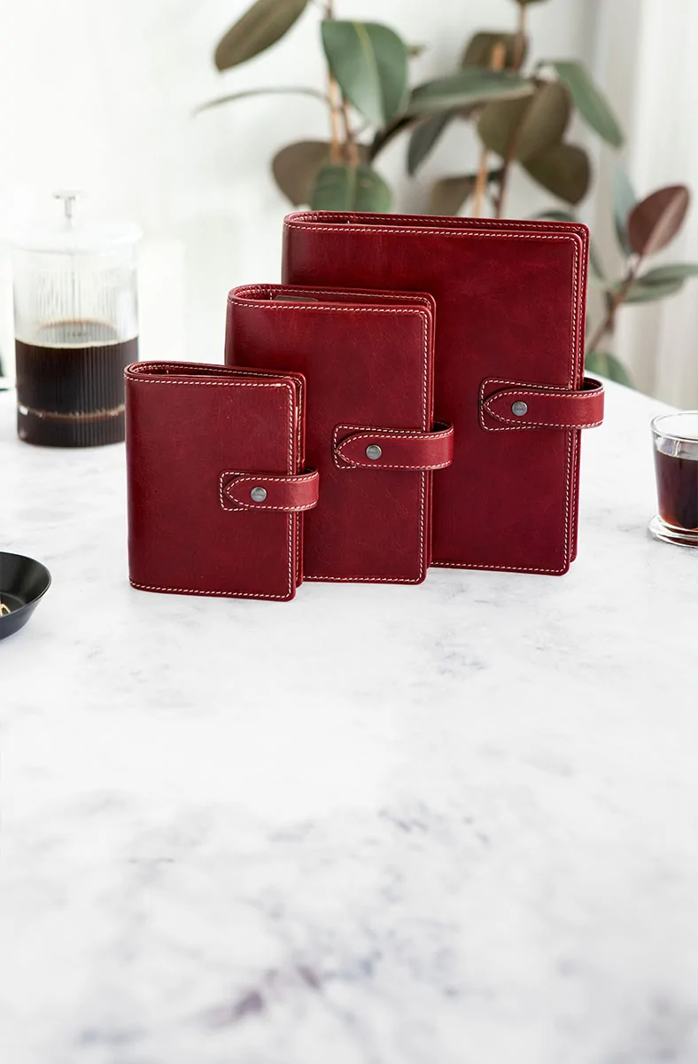 Filofax Malden Burgundy Organisers